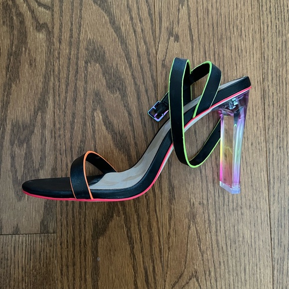 Call It Spring | High Heels (Rainbow & Black) - Picture 3 of 3